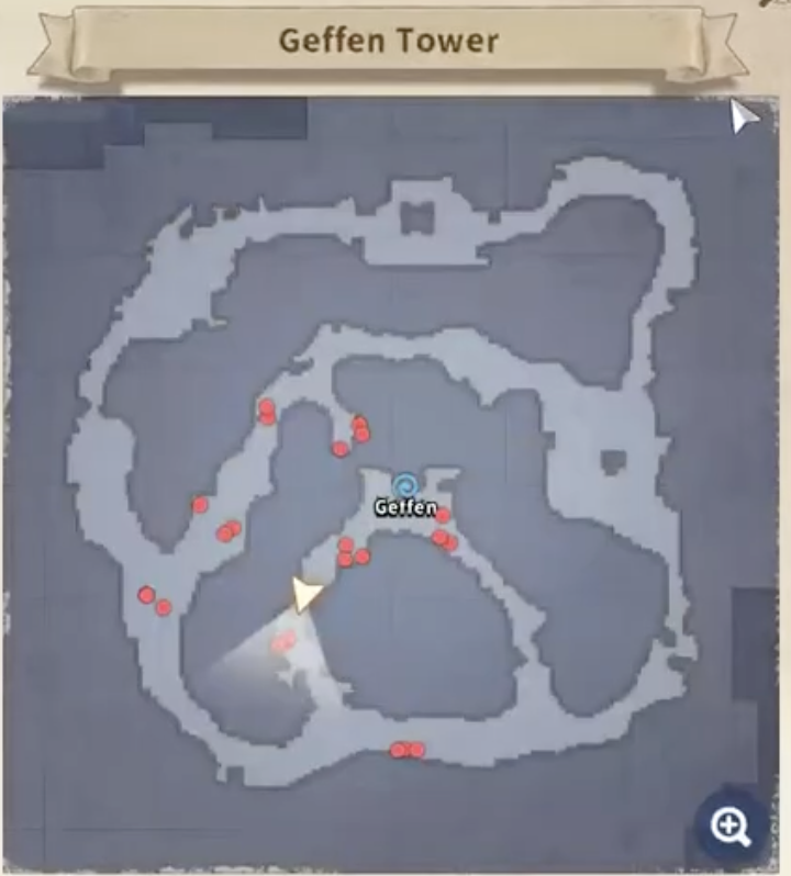 Geffen Tower - Ragnarok Online 3 map icon