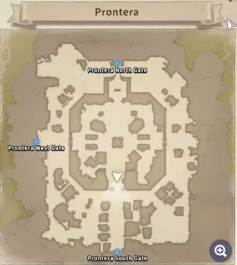 Prontera - Ragnarok Online 3 map icon